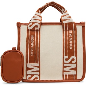 image:imageSteve Madden Womens Steve Madden Bwebber Small Canvas CrossbodyWhiskey Spice
