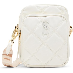 image:imageSteve Madden Womens Steve Madden Drakee Quilted CrossbodyWhite