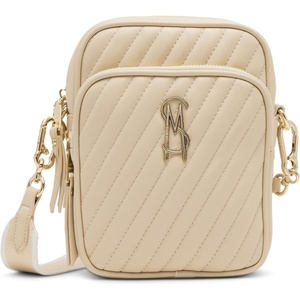 image:imageSteve Madden Womens Steve Madden Drakeeq Quilted CrossbodySand