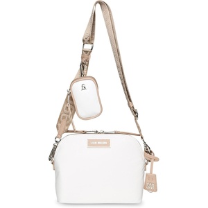 image:imageSteve Madden Womens Steve Madden Farren Nylon Dome Crossbody BagWhite Tan