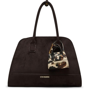 image:imageSteve Madden Womens Steve Madden Harlii Faux Suede SatchelChocolate