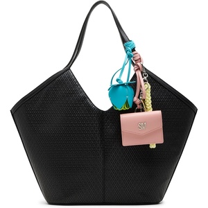 image:imageSteve Madden Womens Steve Madden Maira Embossed Woven ToteBlack