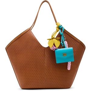 image:imageSteve Madden Womens Steve Madden Maira Embossed Woven ToteGinger