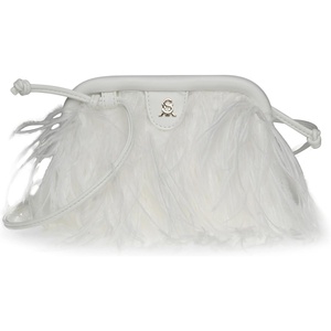 image:imageSteve Madden Womens Steve Madden Nikkid Feather Clutch Crossbody