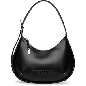 image:imageSteve Madden Womens Steve Madden Quincyy Hobo With Logo PlateWhite