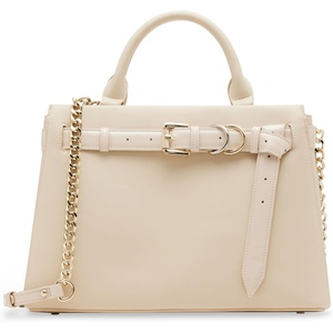 image:imageSteve Madden Womens Steve Madden Roxanne Smooth Satchel With Patent BeltSand