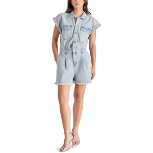 image:imageSteve Madden womens Calliope RomperStone Wash Blue