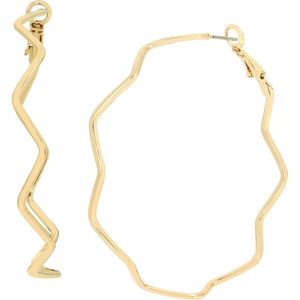 image:imageZig Zag Hoop Earrings