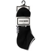 image:imageSTEVE MADDEN 6PK INNER WELT STRIPE LOW CUT BLACKWHITEGREY 911