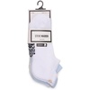 image:imageSTEVE MADDEN 6PK SMILEY EMB ATHLETIC LOW CUT HALF CUSHION WHITE MULTI 6PK 911