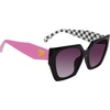 image:imageSTEVE MADDEN Womens Female Sunglasses Style Grae Cat Eye WhiteBlackSolid Smoke 54mm 20mmBlack Misc