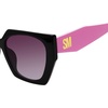 image:imageSTEVE MADDEN Womens Female Sunglasses Style Grae Cat Eye WhiteBlackSolid Smoke 54mm 20mmBlack Misc