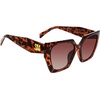 image:imageSTEVE MADDEN Womens Female Sunglasses Style Grae Cat Eye WhiteBlackSolid Smoke 54mm 20mmTort Med Brown