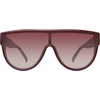 image:imageSTEVE MADDEN Womens Female Sunglasses Style Nigel Wrap BlackSmoke Gradient 143mm 0mmDk Red Berry Burgandy