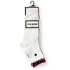 image:imageSteve Madden 5 Pack Micro Heart Embroidered Rib Lettuce Anklet Socks Ivory Womens Size 911
