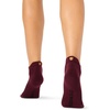 image:imageSteve Madden 6 Pack Teddy Embroidered Low Cut Socks Burgundy Multi Womens Size 911