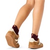 image:imageSteve Madden 6 Pack Teddy Embroidered Low Cut Socks Burgundy Multi Womens Size 911
