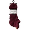 image:imageSteve Madden 6 Pack Teddy Embroidered Low Cut Socks Burgundy Multi Womens Size 911