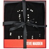 image:imageSteve Madden Beanie and Scarf Embellished Gift Set Black