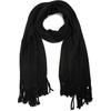 image:imageSteve Madden Beanie and Scarf Embellished Gift Set Black