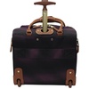 image:imageSteve Madden Designer 15 Inch Carry on Suitcase Small Weekender Overnight Business Travel Luggage Lightweight 2 Rolling Spinner Wheels Under Seat Bag for Women Shadow PurpleShadow Purple
