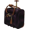 image:imageSteve Madden Designer 15 Inch Carry on Suitcase Small Weekender Overnight Business Travel Luggage Lightweight 2 Rolling Spinner Wheels Under Seat Bag for Women Shadow PurpleShadow Purple