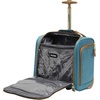 image:imageSteve Madden Designer 15 Inch Carry on Suitcase Small Weekender Overnight Business Travel Luggage Lightweight 2 Rolling Spinner Wheels Under Seat Bag for Women Shadow PurpleHarlo Teal Blue