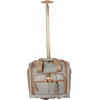 image:imageSteve Madden Designer 15 Inch Carry on Suitcase Small Weekender Overnight Business Travel Luggage Lightweight 2 Rolling Spinner Wheels Under Seat Bag for Women Shadow PurpleHarlo Gray
