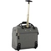 image:imageSteve Madden Designer 15 Inch Carry on Suitcase Small Weekender Overnight Business Travel Luggage Lightweight 2 Rolling Spinner Wheels Under Seat Bag for Women Shadow PurplePeekaboo Grey