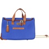 image:imageSteve Madden Designer Carry On Luggage Collection  Lightweight 20 Inch Duffel Bag Weekender Overnight Business Travel Suitcase with 2 Rolling Spinner Wheels Global BlackGlobal Blue