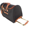 image:imageSteve Madden Designer Carry On Luggage Collection  Lightweight 20 Inch Duffel Bag Weekender Overnight Business Travel Suitcase with 2 Rolling Spinner Wheels Global BlackGlobal Black