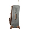 image:imageSteve Madden Designer Luggage  Checked Large 28 Inch Softside Suitcase  Expandable for Extra Packing Capacity  Lightweight Bag with Rolling Spinner Wheels Harlo GrayHarlo Gray