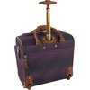 image:imageSteve Madden Designer Luggage Collection  3 Piece Softside Expandable Lightweight Spinner Suitcase Set  Travel Set Includes an Under Seat Bag 20Inch Carry on and 28Inch Checked Suitcase ShadowShadow Purple
