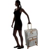 image:imageSteve Madden Designer Luggage Collection  3 Piece Softside Expandable Lightweight Spinner Suitcase Set  Travel Set Includes an Under Seat Bag 20Inch Carry on and 28Inch Checked Suitcase ShadowHarlo Gray