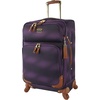 image:imageSteve Madden Designer Luggage Collection  3 Piece Softside Expandable Lightweight Spinner Suitcase Set  Travel Set Includes an Under Seat Bag 20Inch Carry on and 28Inch Checked Suitcase ShadowShadow Purple