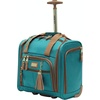 image:imageSteve Madden Designer Luggage Collection  3 Piece Softside Expandable Lightweight Spinner Suitcase Set  Travel Set Includes an Under Seat Bag 20Inch Carry on and 28Inch Checked Suitcase ShadowHarlo Teal Blue