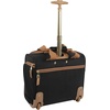 image:imageSteve Madden Designer Luggage Collection  3 Piece Softside Expandable Lightweight Spinner Suitcase Set  Travel Set Includes an Under Seat Bag 20Inch Carry on and 28Inch Checked Suitcase ShadowHarlo Black