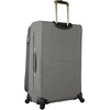 image:imageSteve Madden Designer Luggage Collection  3 Piece Softside Expandable Lightweight Spinner Suitcase Set  Travel Set includes 20 Inch Carry on 24 Inch amp 28Inch Checked Suitcases Black GreyPEEKABOO Grey