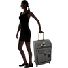 image:imageSteve Madden Designer Luggage Collection  3 Piece Softside Expandable Lightweight Spinner Suitcase Set  Travel Set includes 20 Inch Carry on 24 Inch amp 28Inch Checked Suitcases Black GreyPEEKABOO Grey