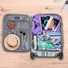 image:imageSteve Madden Designer Luggage Collection  3 Piece Softside Expandable Lightweight Spinner Suitcase Set  Travel Set includes 20 Inch Carry on 24 Inch amp 28Inch Checked Suitcases PrintTeal