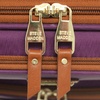 image:imageSteve Madden Designer Luggage Collection  Expandable 24 Inch Softside Bag  Durable Midsized Lightweight Checked Suitcase with 4Rolling Spinner Wheels Global BlackPurple