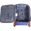 image:imageSteve Madden Designer Luggage Collection  Expandable 24 Inch Softside Bag  Durable Midsized Lightweight Checked Suitcase with 4Rolling Spinner Wheels Global BlackBlue
