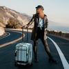 image:imageSteve Madden Designer Luggage Collection  Expandable 24 Inch Softside Bag  Durable Midsized Lightweight Checked Suitcase with 4Rolling Spinner Wheels Legends TurquoiseLegends Turquoise