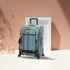 image:imageSteve Madden Designer Luggage Collection  Expandable 24 Inch Softside Bag  Durable Midsized Lightweight Checked Suitcase with 4Rolling Spinner Wheels Legends TurquoiseLegends Turquoise