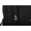 image:imageSteve Madden Designer Luggage Collection  Lightweight 24 Inch Expandable Softside Suitcase  Midsize Rolling 4Spinner Wheels Checked Bag Black 24in