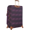 image:imageSteve Madden Designer Luggage Collection  Lightweight 28 Inch Expandable Softside Suitcase  Durable Rolling 4Spinner Wheels Checked Bag Shadow Purple Shadow PurpleShadow Purple