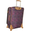 image:imageSteve Madden DesignerGepckkollektion 4teiliges SoftsideKofferSet ReiseSet enthlt eine Tragetasche 508 cm Handgepck 61 cm und 711 cm Karierte Koffer Blue One Size TravelDark Purple