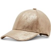 image:imageSteve Madden Distressed Metallic Baseball Hat Tan