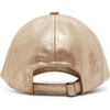 image:imageSteve Madden Distressed Metallic Baseball Hat Tan