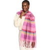 image:imageSteve Madden Lofty Plaid Winter Scarf Strawberry Pink